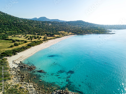 Plage De Ghjunchitu Paradis Corse
