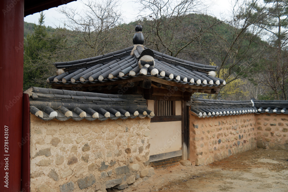 Fototapeta premium Piram Confucian Academy of South Korea