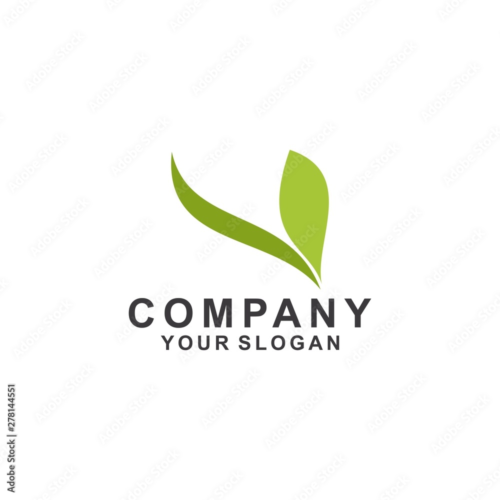 nature logo template design vector, ecology logo nature logo template design vector, ecology logo