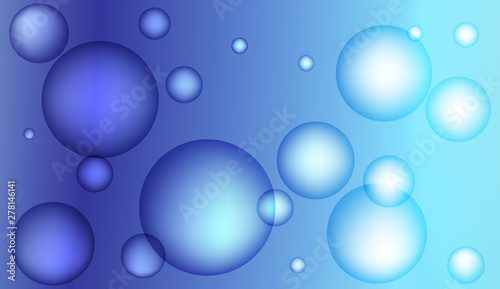 Blurred decorative design with bubbles. For elegant pattern cover book. Vector illustration.