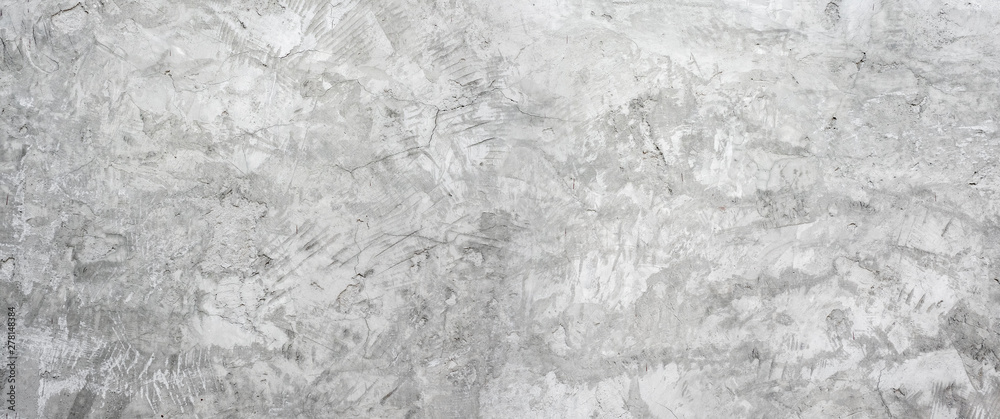 Naklejka premium Gray concrete wall surface With a vintage grunge background of cement, construction ideas
