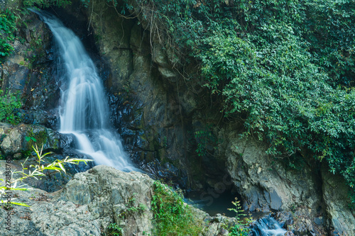 Fototapeta Naklejka Na Ścianę i Meble -  The Klongphrao waterfall in Chumphon province, Thailand