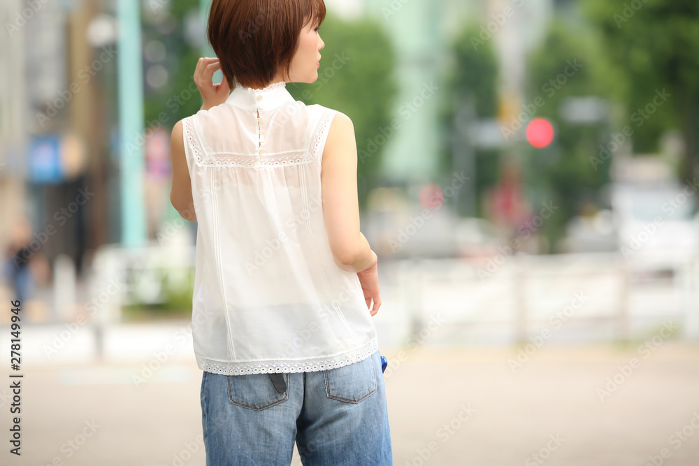 Obraz premium 女性ポートレート