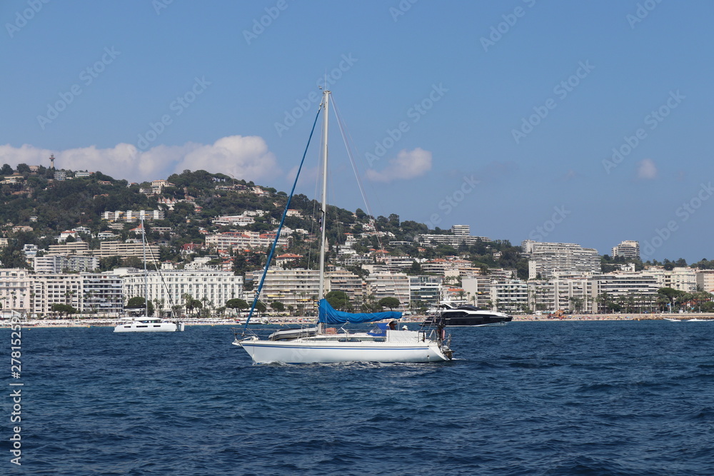 yachts in harbor