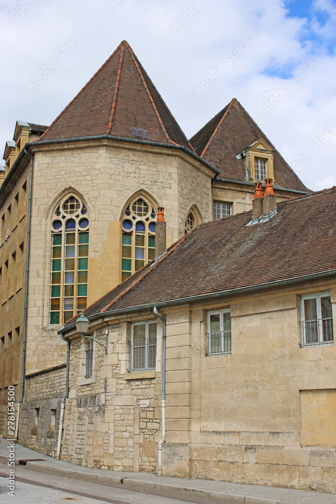 Mediatheque building in Dole, France