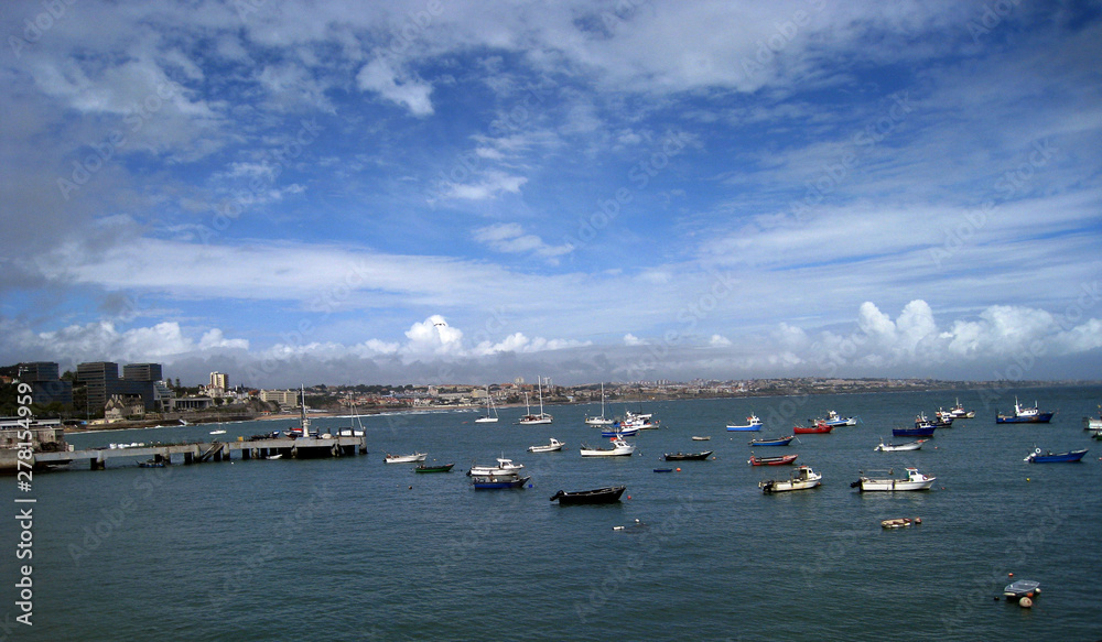 Obraz premium boats in harbor