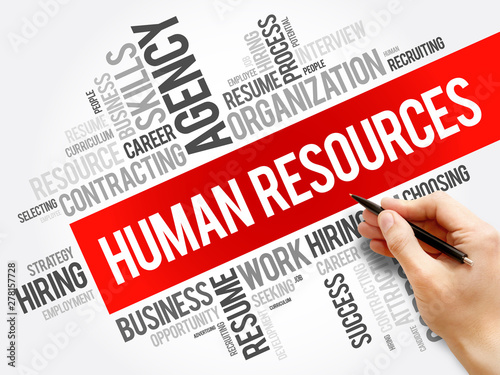 Photography HR - Human Resources word cloud