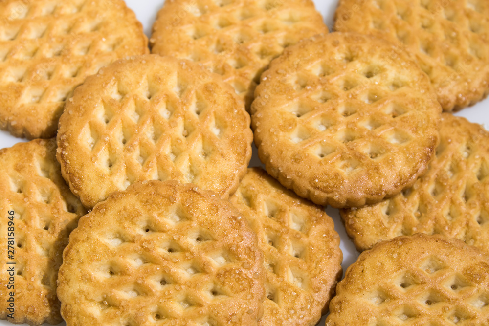 Delicious and tasty biscuits for tea Delicious and tasty biscuits for tea