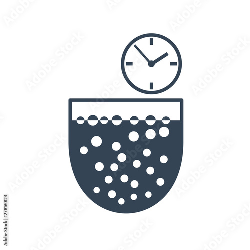 black icon fermentation, aeration, cooking
