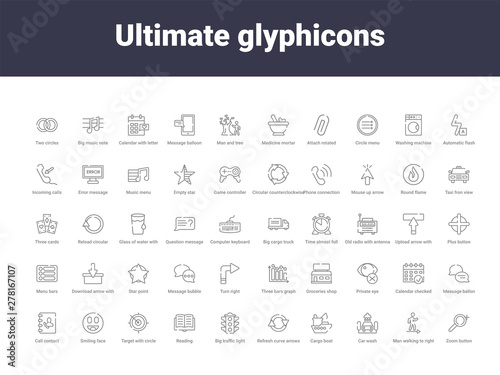 ultimate glyphicons outline icons