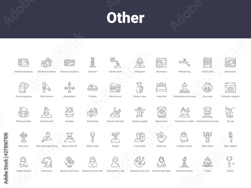 other outline icons