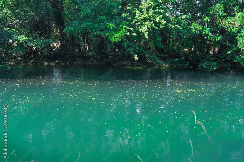 Obraz premium artificial pond in Milan