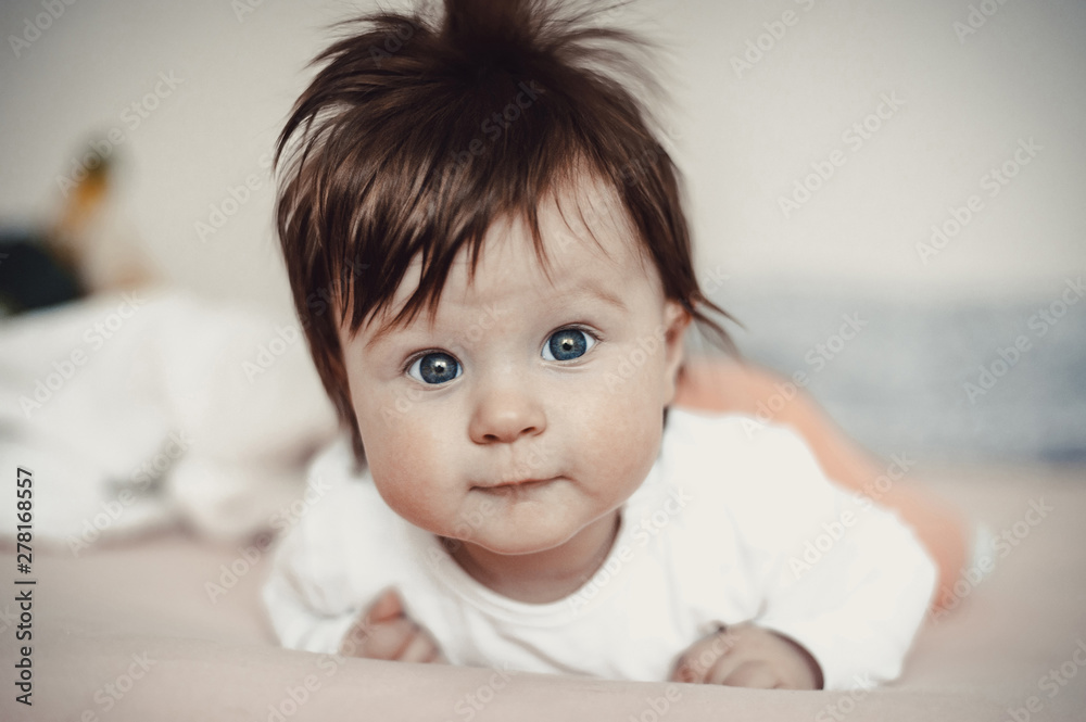 Portrait of beautiful baby girl Portrait of beautiful baby girl