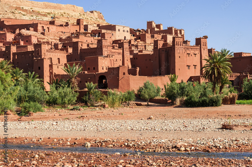 The Kasbahs of Ait Ben Haddou / The Kasbahs of Ait Ben Haddou in the south of Morocco, Africa.