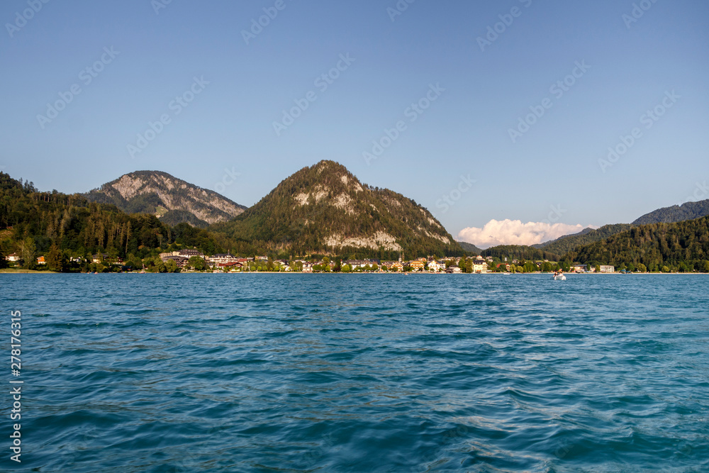 Fuschlsee in the Salzkammergut, Austria, 2019 Fuschlsee in the Salzkammergut, Austria, 2019