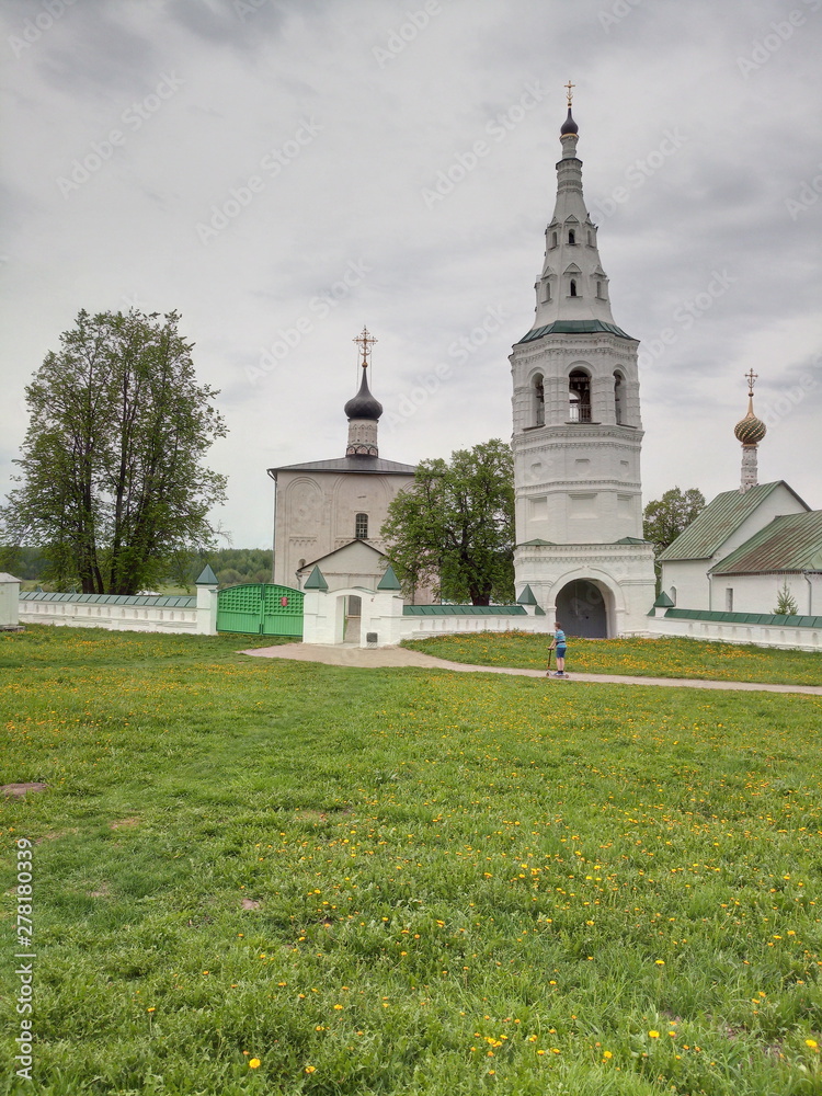 old church in the countryside
