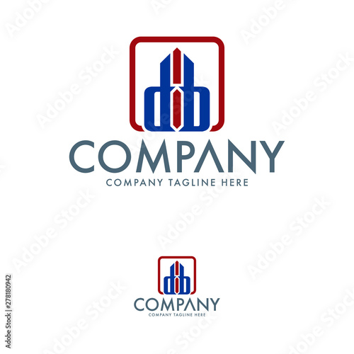 Creative DB Logo Design Template