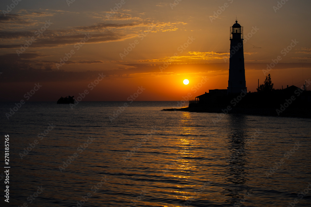 Sunset on the Cape Tarkhankut