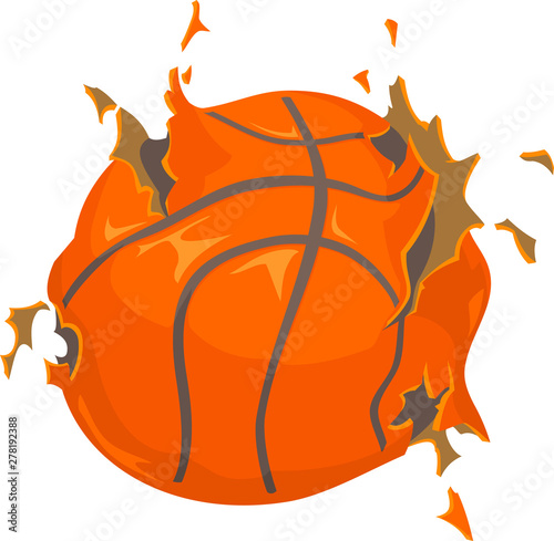 Exploding Basketball