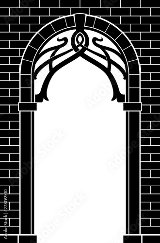 Fantasy Arch Doorway Portal Silhouette