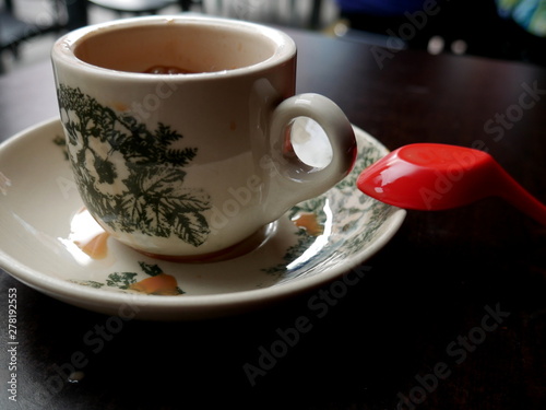 Hot Milk Tea in cup, Singapore