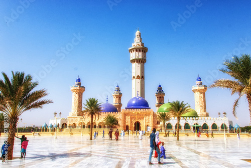 The Great Mosque, Touba, Senegal, West Africa photo