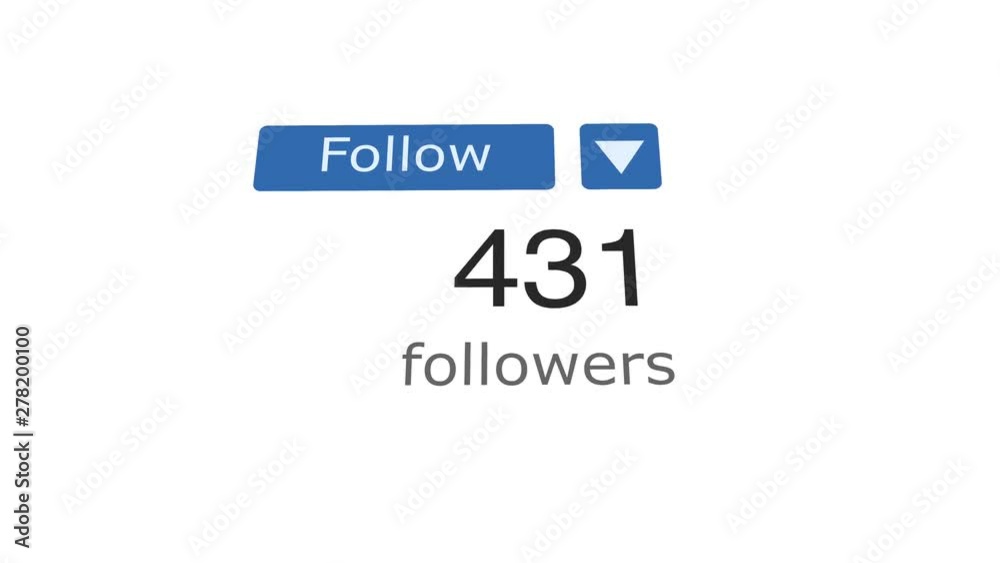 3D close up of Social media followers counter on the website. Can be used for marketing or business concept. Good as illustrative for news or social media and other web resources. 4K footage. 3D close up of Social media followers counter on the website. Can be used for marketing or business concept. Good as illustrative for news or social media and other web resources. 4K footage.