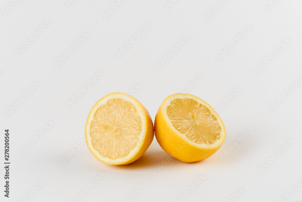 Lemon with water drops on white background. Citrus fruit. Healthy freshness food. fruit with vitamin Lemon with water drops on white background. Citrus fruit. Healthy freshness food. fruit with vitamin