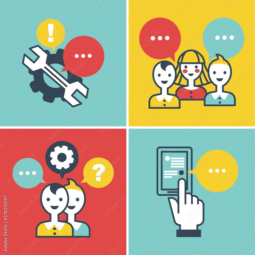 Online support and FAQ call center and settings web chat Online support and FAQ call center and settings web chat