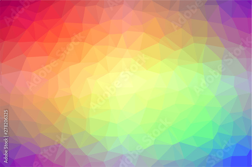 Different colors gradient vector polygonal mosaic texture background. 