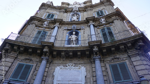 Palermo, Sycylia, Włochy, Plac Czterech Kątów