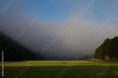 Simmerath Germany Eifel Fog Misty