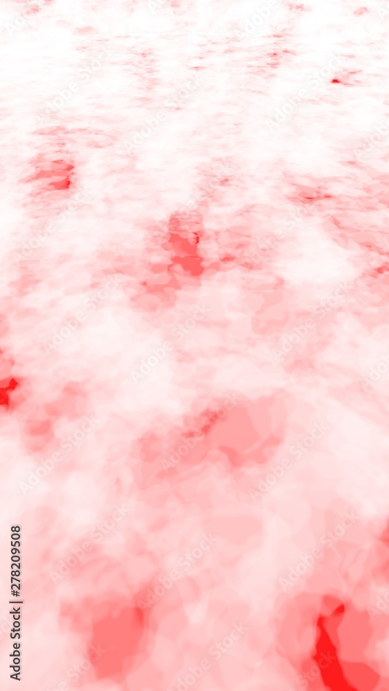 Background of abstract white color smoke isolated on red color background. The wall of white fog. 3D illustration Background of abstract white color smoke isolated on red color background. The wall of white fog. 3D illustration