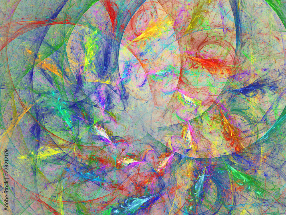 rainbow abstract fractal background 3d rendering illustration rainbow abstract fractal background 3d rendering illustration