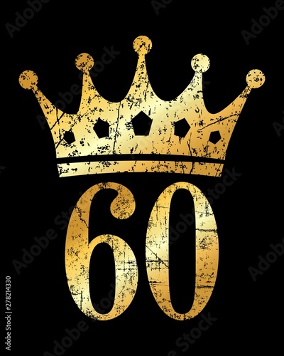 Foto Crown Number 60 (Ancient Gold)