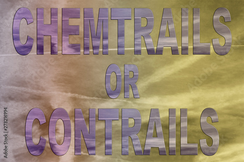 Chemtrails or Contrails