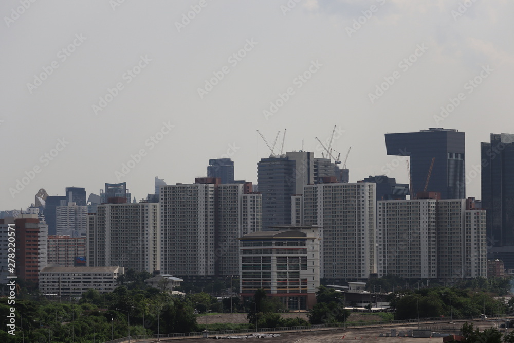 Fototapeta premium view of city