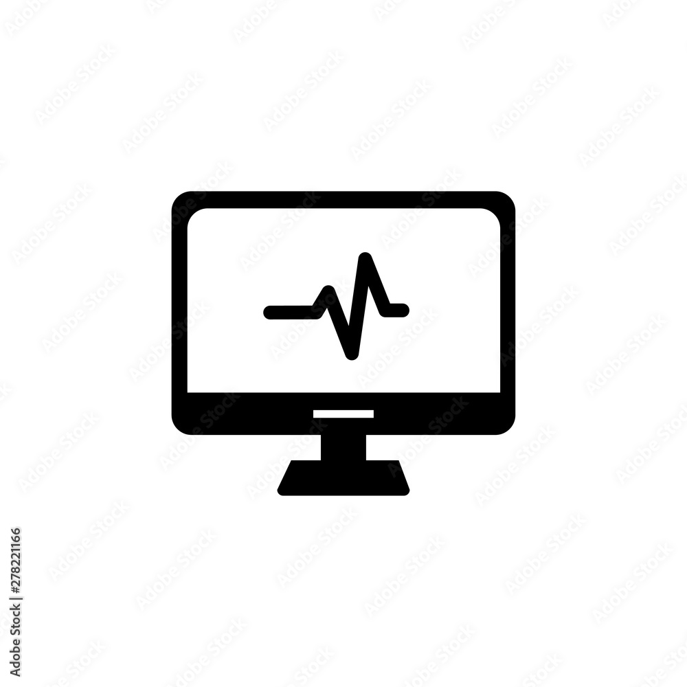 Monitor, screen, symbol, icon vector illustration Monitor, screen, symbol, icon vector illustration