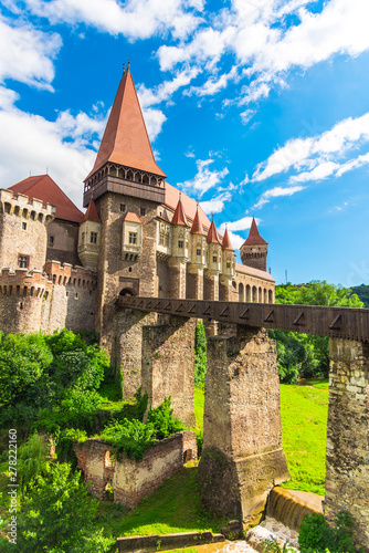 Beautiful Corvinesti Castle , Romania