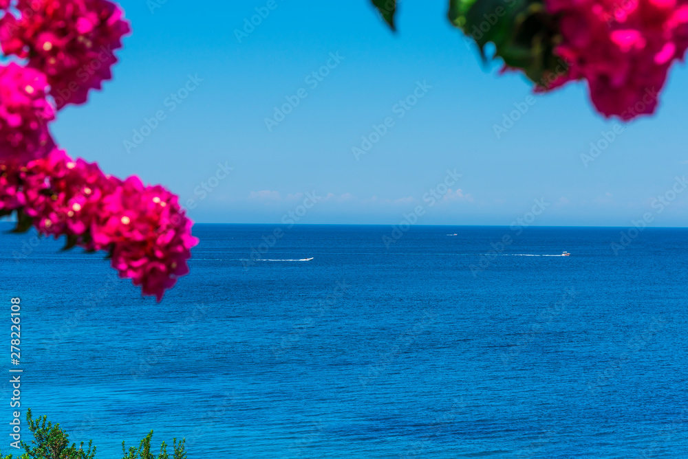 custom made wallpaper toronto digitalBeautiful landscape in Zakynthos island