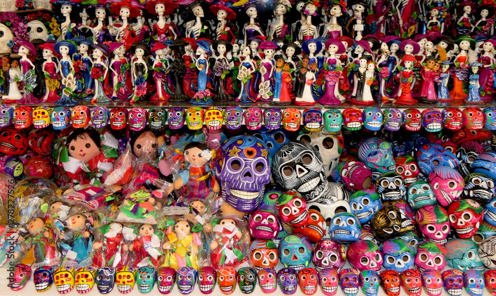 Mexiko Souvenir Totenköpfe