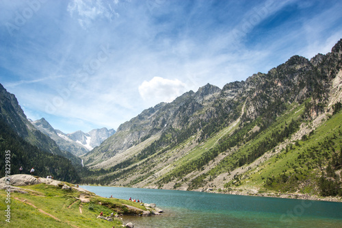 Lac de Gaube, Paysage des Pyrénées 