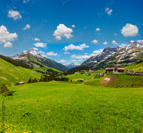 Alpine view, Vorarlberg, Austria