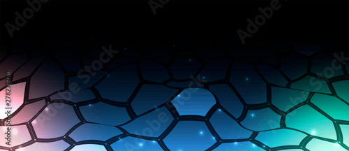 Abstract DNA technology. Science medical concept. Futuristic background