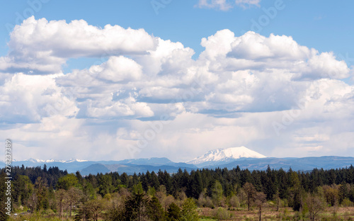 Long View Mt St Helens National Volcanic monument