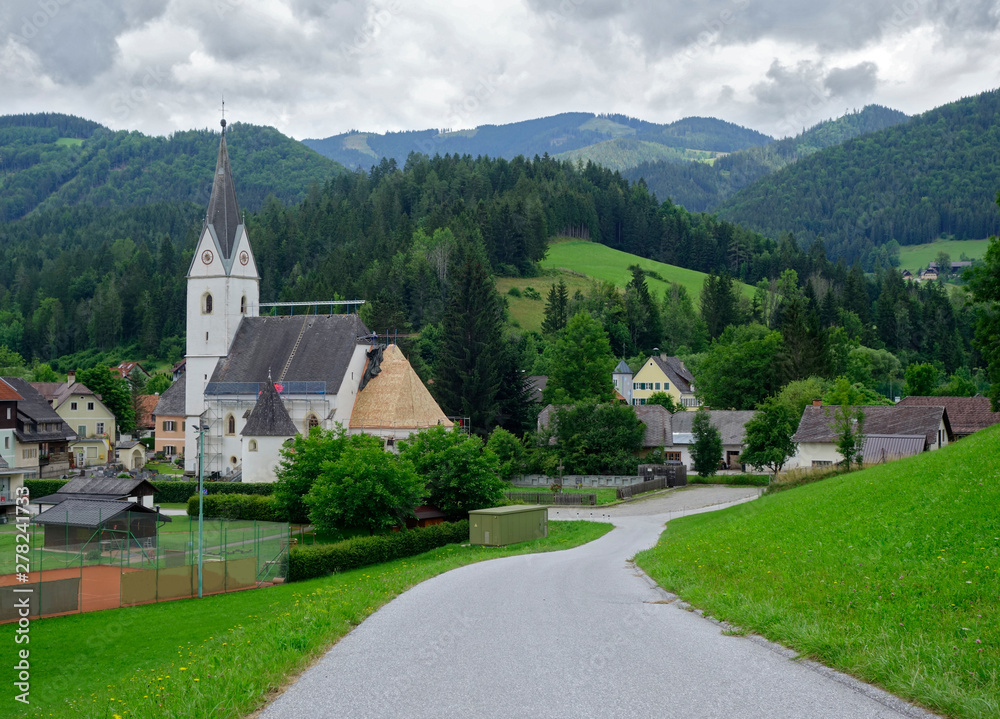 Geistthal . Pfarrkirche Hl. Jakob . Steiermark . Österreich