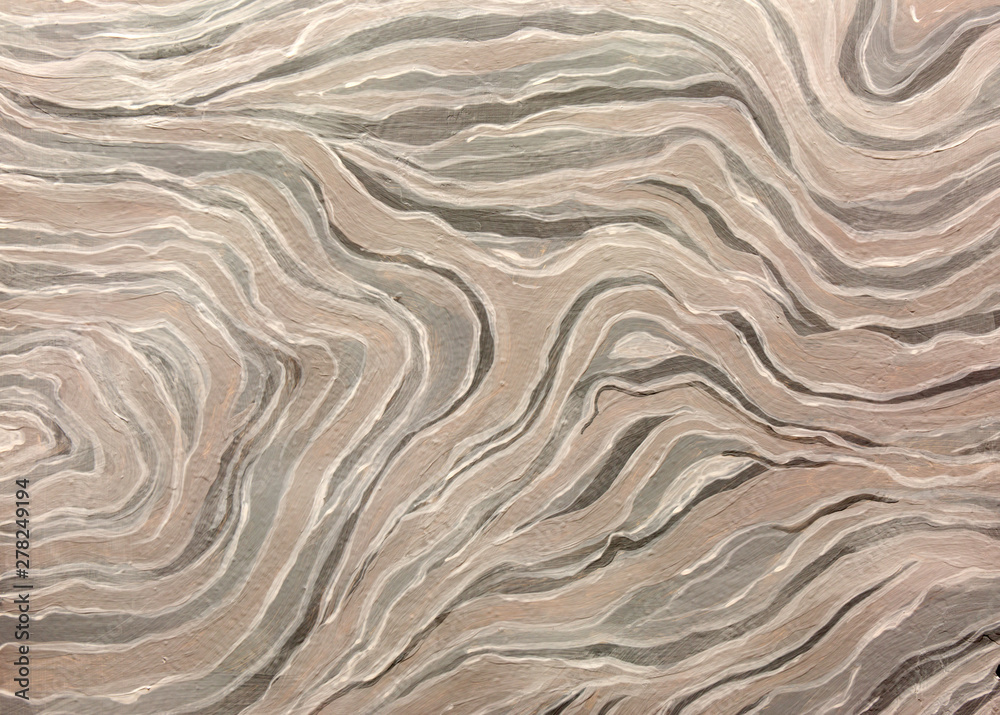 White and gray abstract wave pattern. Oil paint texture. White and gray abstract wave pattern. Oil paint texture.