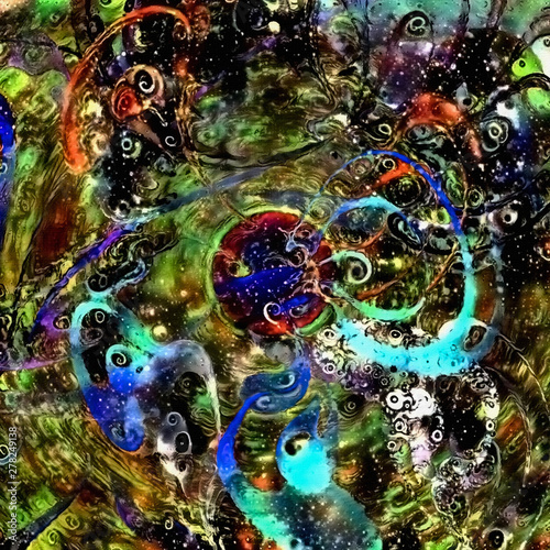 Swirling abstract