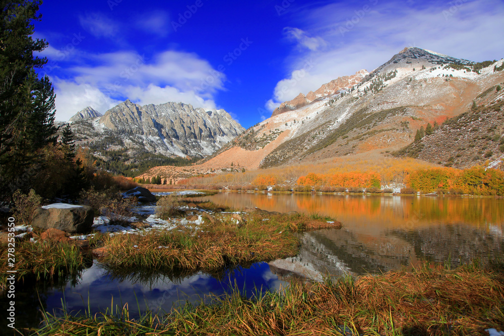 Obraz premium North lake landscape in California eastern Sierra mountains