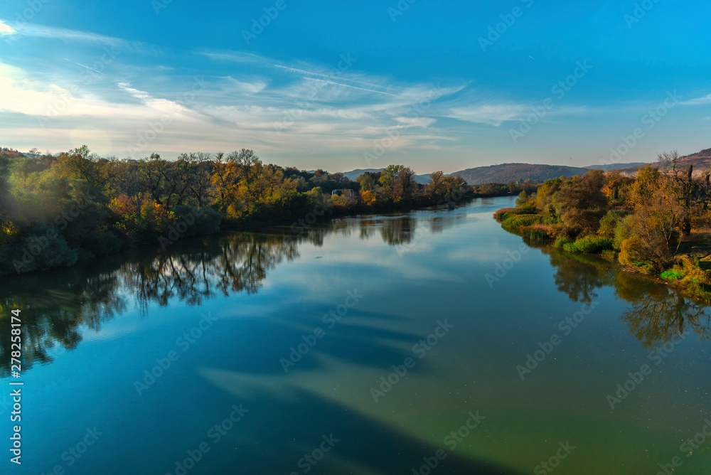 Landscape on the river